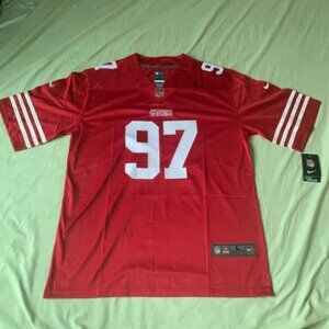 San Francisco 49ers Nick Bosa Scarlet Game Jersey